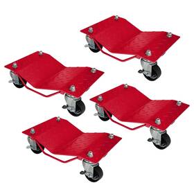 Fur5s0x69kn Brisunshine Wheel Dolly Set Of 4-6000 Lbs Capacity 16 Inch X12 Heavy-duty Car Moving Dollies