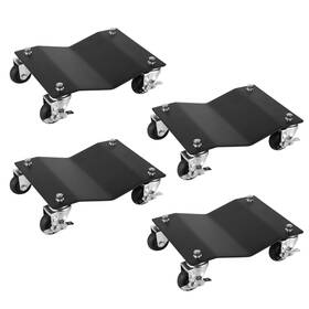 Furely7ijkn Brisunshine Wheel Dolly Set Of 4-10000 Lbs Capacity 16 Inch X12 Heavy-duty Car Moving Dollie