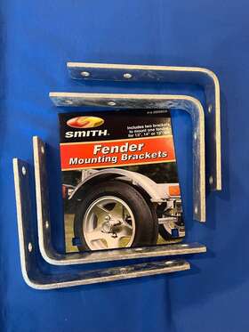 26099ga C.e. Smith Like New Fender Mount Bracket 8 Inch /9 2 Pcs