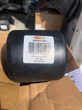 29532 C.e. Smith Wobble Roller 4-3/4 Inch Id With Bushing Steel Plate Black