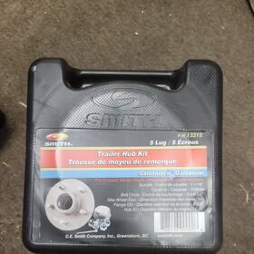 13315 C.e. Smith Company Galvanized Trailer Hub Kit 1-1/16 Inch Spindle 5 X 4-1/2 Stud