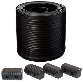 23050bk Caliber 41-3022 Bunk Wrap Kit 16ft Roll Of 2x4in With Endcaps Black