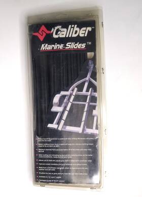 581-23030 Caliber 1-1/2 Inch X 15 Boat Trailer Bunk Slides Black - 10 Per Pack