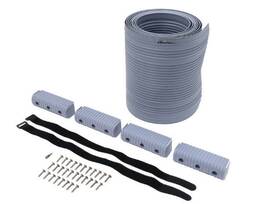 Caliber Ca88aj Bunk Wrap Kit For 2x6 Boat Trailer Guides - 16ft Long Light Gray