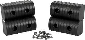 23051-bk Caliber Products Bunk Wrap End Cap Only - 2in X 4 Inch Black