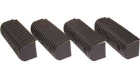 23072-bk Caliber Products Bunk Wrap End Cap Only - 2 Inch X 4 Black