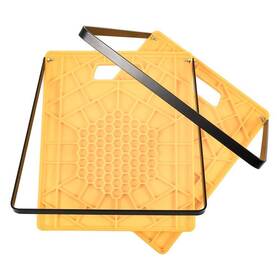 44543 Camco - Yellow Large Stabilizing Jack Pads With Extension Handle