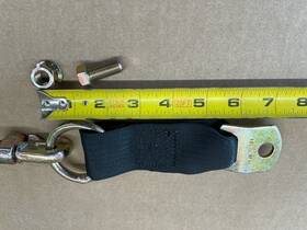 F16642bu Cargo Buckle Immi L Track Adapater Without Ring Pair