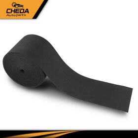 Gpl426989 Cheda 12 Inch X 100ft Ribbed Bunk Carpet / Marine Boat Trailer Runners Outdoor - Black