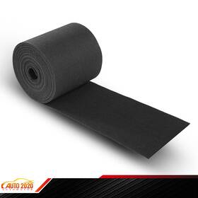 Cnnella0306042 Cnnella-69 12 Inch X 50ft Black Ribbed Bunk Carpet / Marine Boat Trailer Runners Outdoor