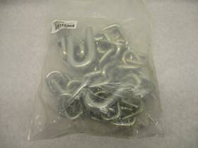 Tcl3 Cr Brophy Trailer Safety Chain With Two Latch S-hooks 5/16 Inch X 4ft