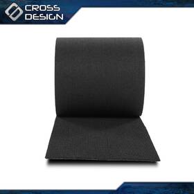 Big030405 Crossdesign Black Ribbed Bunk Carpet / Marine Boat Trailer Runners Outdoor - 9 Inch X 50ft