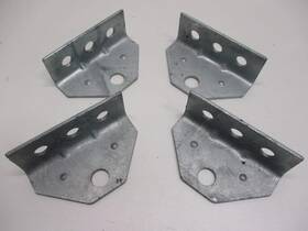 Ctw 680140855595 4 Boat Pontoon Trailer Bolster Bunk Board Adjustable Swivel Brackets