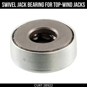 28922 Curt Replacement Swivel Trailer Jack Bearing For Top Wind Jacks