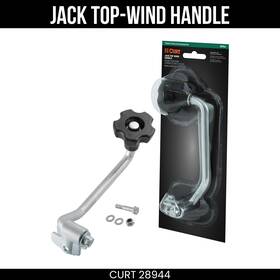 28944 Curt Replacement Top Wind Trailer Jack Handle