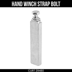 29480 Curt Replacement Hand Winch Strap Bolt 71mm Long