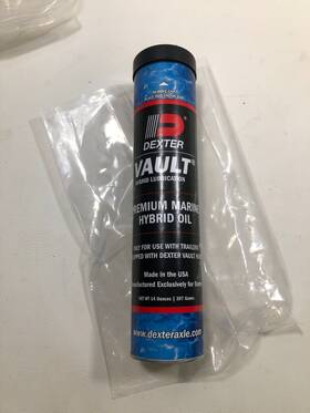 Dexter 094022070363 Vault Hybrid Lubrication Oil Boat Trailer Buddy Hub Ufp Bearing Grease