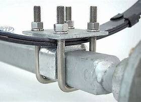 81185 Dexter Axle Tie Plate Kit For 2 Square