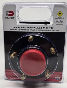 K08-448-ca Dexter 81040 Superlube Hub Kit For 2.7k Idler Axle 5x4.5 Inch