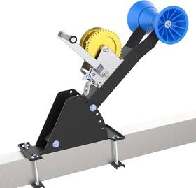 55138 Ditkok Adjustable Boat Trailer Winch Stand With Roller Post Seat Towin