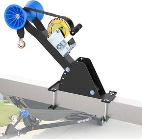 55148 Ditkok Adjustable Boat Trailer Winch Stand With Roller Bow Hooks 5.5 Inch To 20.4 H 1766