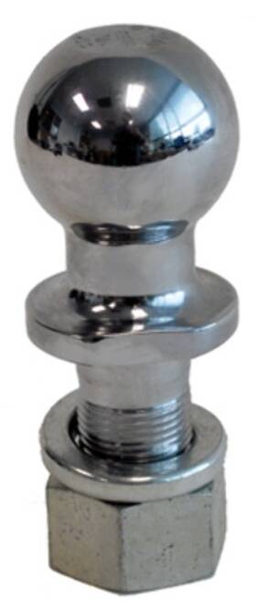 Draw Tite 63909 Hitch Ball Packaged-2 Inch 1 Shank 2-1/8 L Bolt 7500 Lb Gross