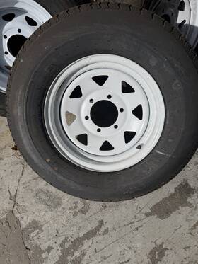 Durun St225/75/r15 Brand New Radial Tire With Rim Free Shipping