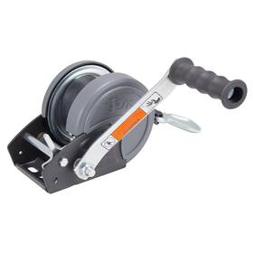Dlx1200 Dutton Lainson 085077170009 Dutton-lainson Trailer Winch With Strap - 7 Inch Handle 1200 Lbs
