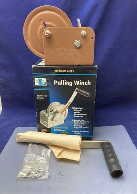 1402a Dutton-lainson New Genuine Pulling Winch 1400 Lb Pull 1/4ftft Dia