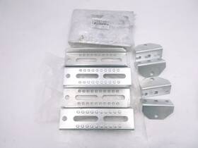 Lyom-048-2 Ecotric 2-4 Packs Galvanized Swivel Top Bunk Bracket Kit For 2x4 Boat Trailer