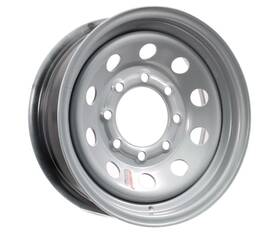 Amw20794 Ecustomrim Trailer Wheel Rim 16x6 16 X6 Inch 8 Lug On 6.5 Silver Modular