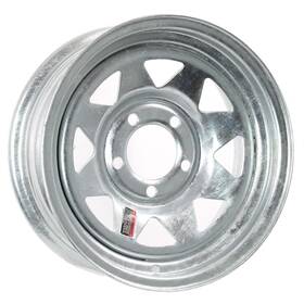 Tr00124 Ecustomrim Trailer Rim Wheel 13 Inch 13x4.5 5 Lug Hole Bolt Galvanized Spoke Design