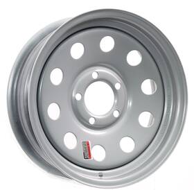 Tr00129 Ecustomrim Trailer Rim Wheel 14 Inch X 5.5 5 Lug Hole Bolt Silver Modular Design