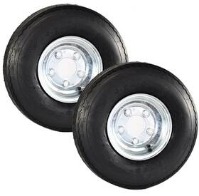 Tr20004 Ecustomrim 2-pack Equipment Trailer Tire Rim 5.70-8 570-8 5.70x8 Lrb 5 Lug Galvanized Wheel