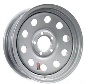 Tr20123 Ecustomrim Two Trailer Rims Wheels 13 Inch 13x4.5 5 Lug Hole Bolt Silver Modular Design