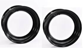 Tr20138 Ecustomrim 2-pk Trailer Rim Wheel 14.5x6 6x14.5 Open Center Mobile Home Low Boy Fits 8-14.5