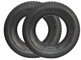 Tr300020 Ecustomrim Two Eco Trail St185/80d13 Trailer Tires Bias Ply Load Range C 1480# 185/80 D 13