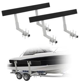 Eliteedge 820061744695 60 Inch Boat Trailer Guide 2pcs Rustproof Steel Ons Guides