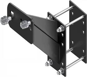 Bytj01-4.76 Emeroll Spare Tire Carrier Mount For Trailer Heavy Duty Holds Up To Black