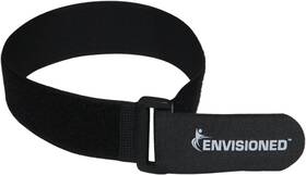 Cs-1560 Envisioned Cs-1560/bk Reusable Cinch Straps 1.5 Inch X 60 - 6 Pack Multipurpose Black