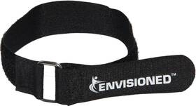Ps-3012 Envisioned Ps-3012/bk Premium Cinch Straps With Stainless Steel Metal Ring 3 Inch X 12 Black