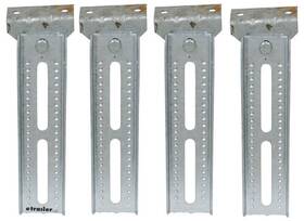 Ce10001g-4 Etrailer Ce Smith Bolster And Swivel Bracket Assemblies - Galvanized Steel 11 Inch Qty 4