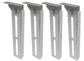 Ce10002g-4 Etrailer Ce Smith Bolster And Swivel Bracket Assemblies - Galvanized Steel 13 Inch Qty 4