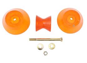 Ces44jr Etrailer Ce Smith Keel Roller For Boat Trailer - Rubber 6-1/2 Inch Wide 1/2 Shaft