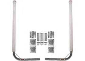 3005.2175 Extreme Max Post Trailer Guide-on 45 Inch Zinc-plated Uprights With Hardware