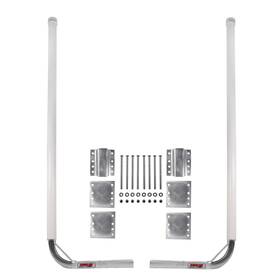 3005.2178 Extreme Max Post Trailer Guide-on - 65 Inch Zinc-plated Uprights With Zinc