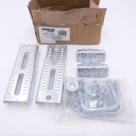 3006.7012 Extreme Max 2 Pack 8 Inch Galvanized Swivel-top Bunk Bracket For X 3 Trailer