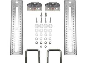 3006.7064 Extreme Max 12 Inch Galvanized Swivel-top Bunk Bracket 1.5x3 Trailer 2pk
