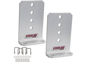 3006.7124 Extreme Max Vertical Pontoon Bunk Bolster L-bracket - Set Of 2