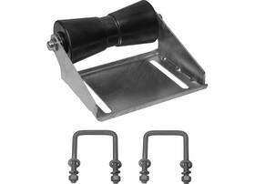 3006.7155 Extreme Max Keel Roller Kit 8 Inch For 3x3 Cross Members Durable Rubber